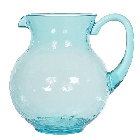 JARRA ACRILICO MARTELADO AZUL 2L FLORARTE