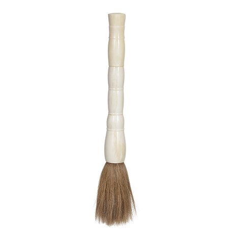 PINCEL DECORATIVO OSSO BRANCO 32CM FLORARTE