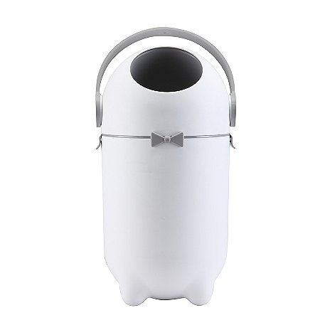 LIXEIRA ANTI ODOR 10L PARA FRALDAS E RESIDUOS OIKOS BRANCO
