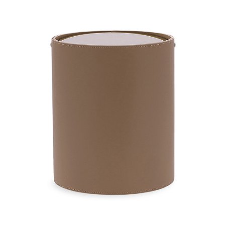 LIXEIRA EM MDF COM REVESTIMENTO EM PU - 11 LITROS MART