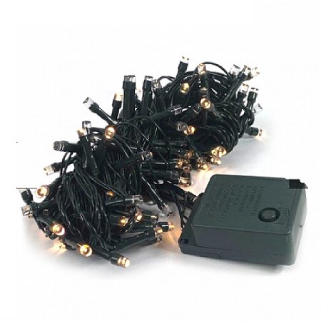 PISCA LED 100L QUENTE 8F FIO VERDE 9M 220V