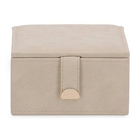 CAIXA DECORATIVA EM MDF COM REVESTIMENTO EM PU 15cm MART