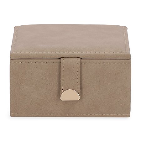 CAIXA DECORATIVA  EM MDF COM REVESTIMENTO EM PU 15cm MART