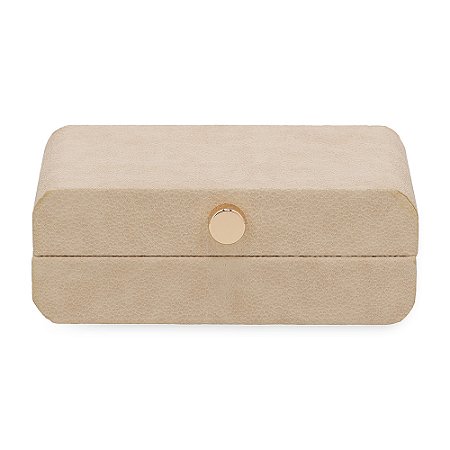 CAIXA DECOR ARREDONDADA EM MDF REVESTIMENTO EM PU 20cm MART