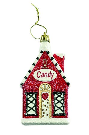 KIT 3PÇS CANDY HOUSE ESCARLATE NATALINO