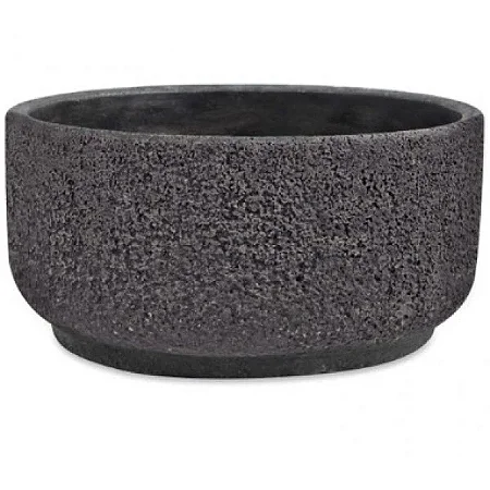 Cachepot em Cimento Preto MART  20cm