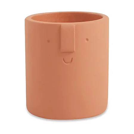 Cachepot em Cerâmica com Rosto Minimalista MART