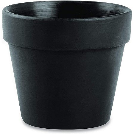 CACHEPOT EM CIMENTO PRETO MART