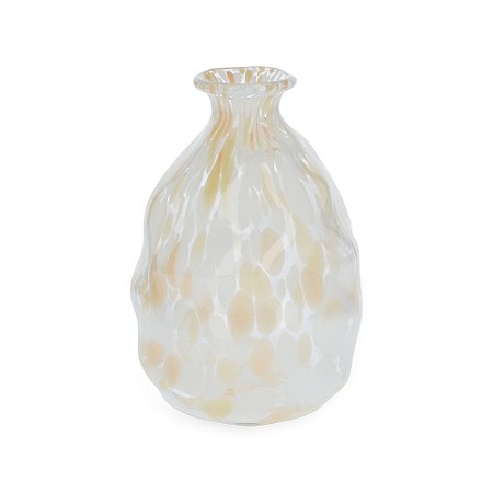 VASO EM VIDRO MART ESTILO MURANO 17,5X27CM