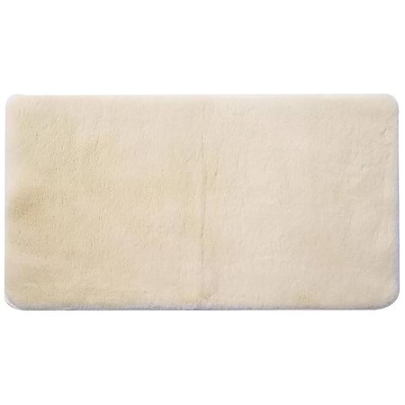 TAPETE MELODY PASSADEIRA NA COR MARFIM 66CM X 1,80M JOLITEX