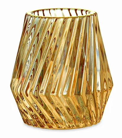 PORTA-VELAS CHAMPANHE EM VIDRO MART