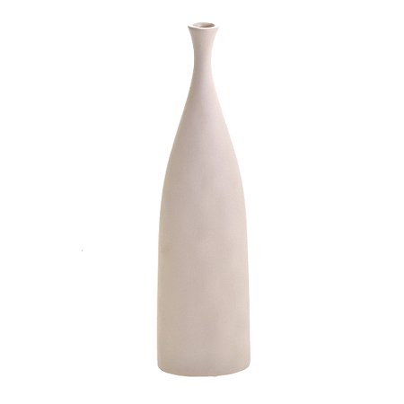 VASO GARRAFA DECORATIVO FENDI EM CERAMICA 46CM