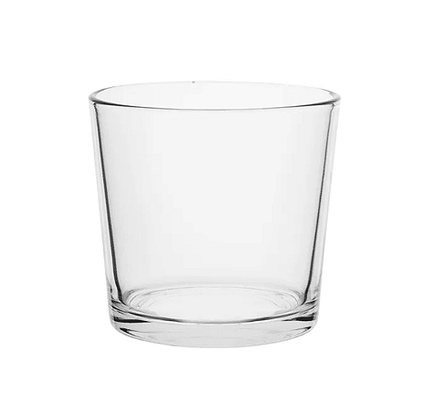VASO DE VIDRO POLONÊS TRANSPARENTE NICO 19x19cm