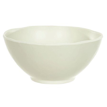 BOWL MELAMINA 590ml ORGANIC (OFF WHITE) FLORARTE