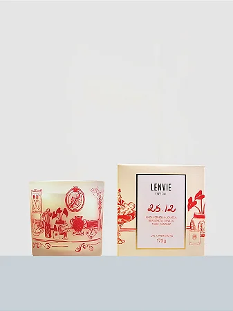 VELA PERFUMADA NATAL 25.12.24 - 170G LENVIE