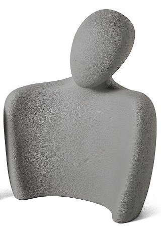 ESCULTURA SILHOUETA PESSOA EM POLIRRESINA MART