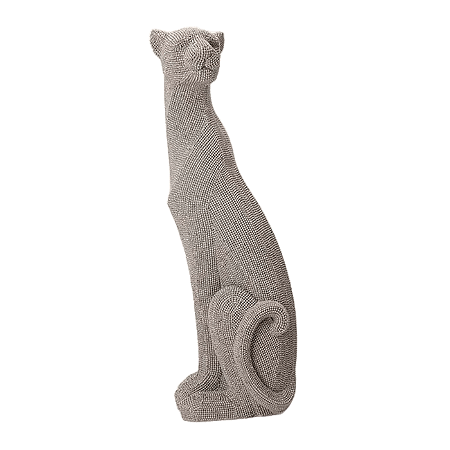 ESCULTURA PANTERA EM POLIRRESINA MART 54CM