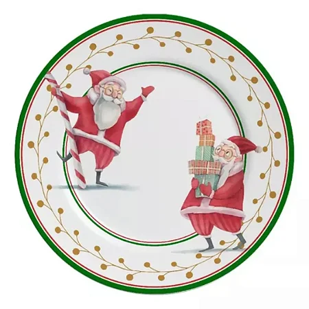 KIT 6 PRATO RASO HO HO HO NATALINO ALLEANZA