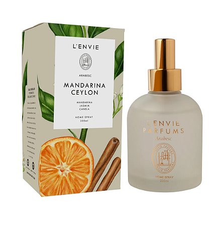 HOME SPRAY MANDARINA CEYLON ARABESC - 200ML LENVIE