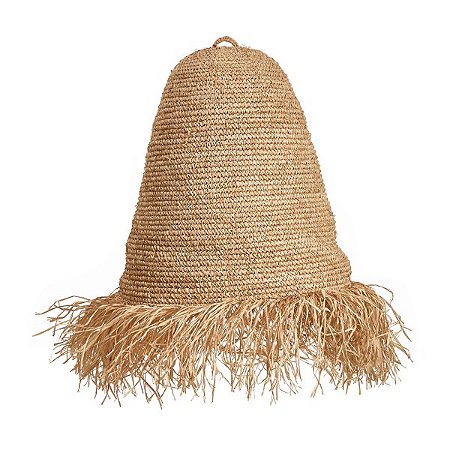 CUPULA DECORATIVA EM FIBRA NATURAL MART 52CM