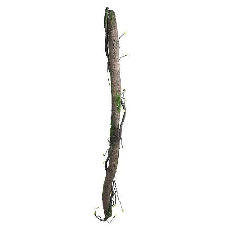 GALHO DECORATIVO LONGO COM MUSGO MRR/VRD 180CM
