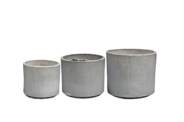 CJ3 VASO CARMEN CLOUDY WHITE VIETNAMITA DECORATIVO