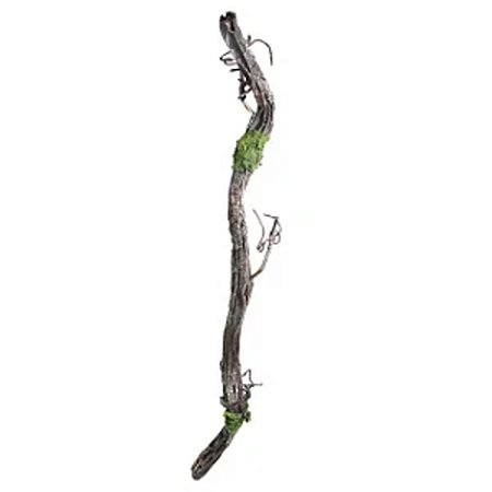 GALHO DECORATIVO LONGO C/MUSGO MRR/VRD 120cm (RUSTIC)