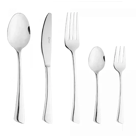 FAQUEIRO 30 PECAS DE ACO INOX VERONA WOLFF