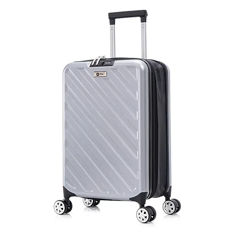MALA COMPACTA DE VIAGEM GIRO NTK PRATA