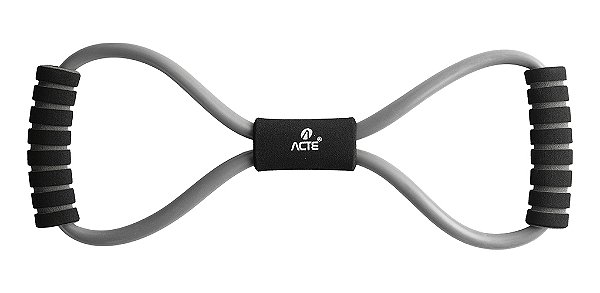 Extensor Bíceps Tríceps 46cm Látex Espuma T29 Cinza Acte