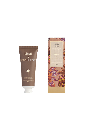 Creme de Mão Terra do Sol - Água de Coco 40g Lenvie