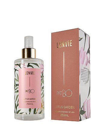 AGUA PERFUMADA SPLASH LOTUS PATBO 250ML LENVIE