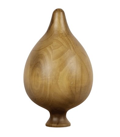 ESCULTURA PIAO EM MADEIRA ARTESANAL 26CM REGINEZ
