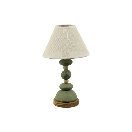 ABAJUR DECORATIVO NAMBI VERDE REGINEZ