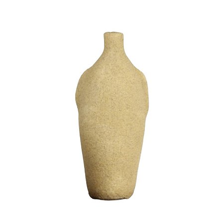 VASO ALDORA ALTO DECORATIVO CERAMICA E ARENATO 30CM REGINEZ