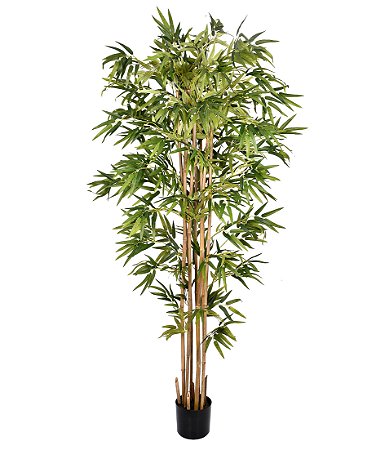 ARVORE PL BAMBU TOQUE REAL X7 VERDE 180CM