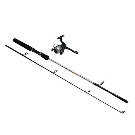 COMBO SABRE VARA 1,5 + MOLINETE 142M.2 PT CINZA E PRETO