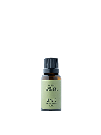 OLEO AROMATICO CONCENTRADO FLOR DE LARANJEIRA 20ML LENVIE