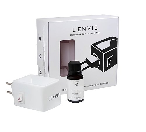 KIT LAVANDA DIFUSOR ELETRICO E OLEO 20ML LENVIE