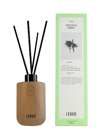 DIFUSOR DE PERFUME MATCHA HINOKI 220ML URBAN LENVIE