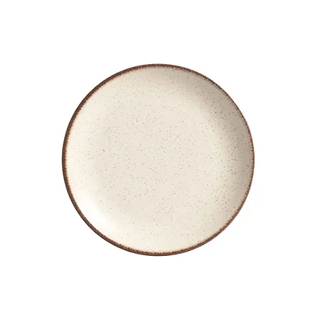 CJ com 6 Pratos de Sobremesa Coup Vanilla Ø21cm ALLEANZA