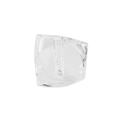 VASO DECORATIVO EM CRISTAL 10 CM TRANSPARENTE