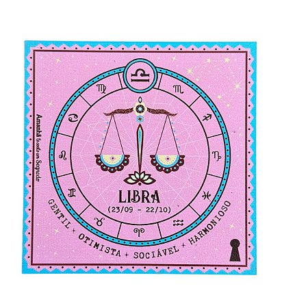 Ima Porta Copo Libra signos Amanha te conto um segredo