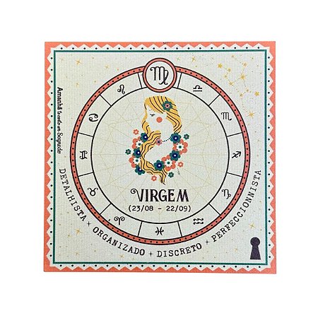 Ima Porta Copo Virgem signos Amanha te conto um segredo
