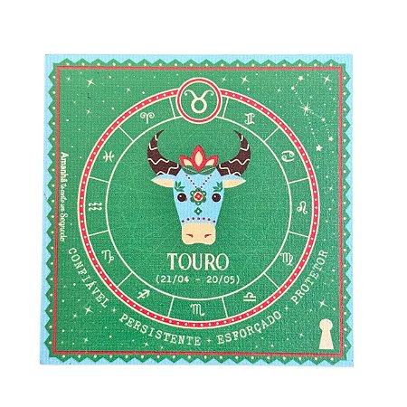 Ima Porta Copo Touro signos Amanha te conto um segredo
