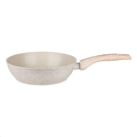 Frigideira Antiaderente Ceramica Indução 20cm Bege Vanilla