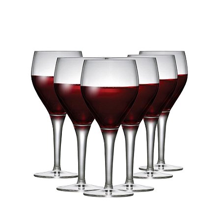 JG 6 TACAS DE CRISTAL PAR VINHO WHITE WINE RITZENHOFF