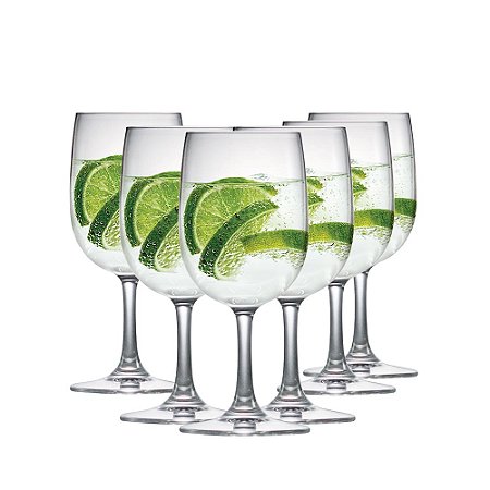 JOGO DE 6 TACAS DE CRISTAL WATER CLASSIC RITZENHOFF