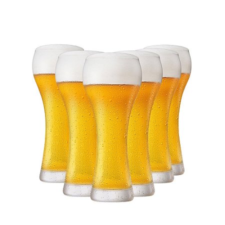 JOGO DE 6 COPOS DE CRISTAL WEISS PREMIUM 500ml RITZENHOFF