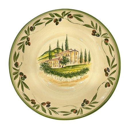 TIGELA DE MASSA EM CERAMICA OLIVEIRAS LUIZ SALVADOR